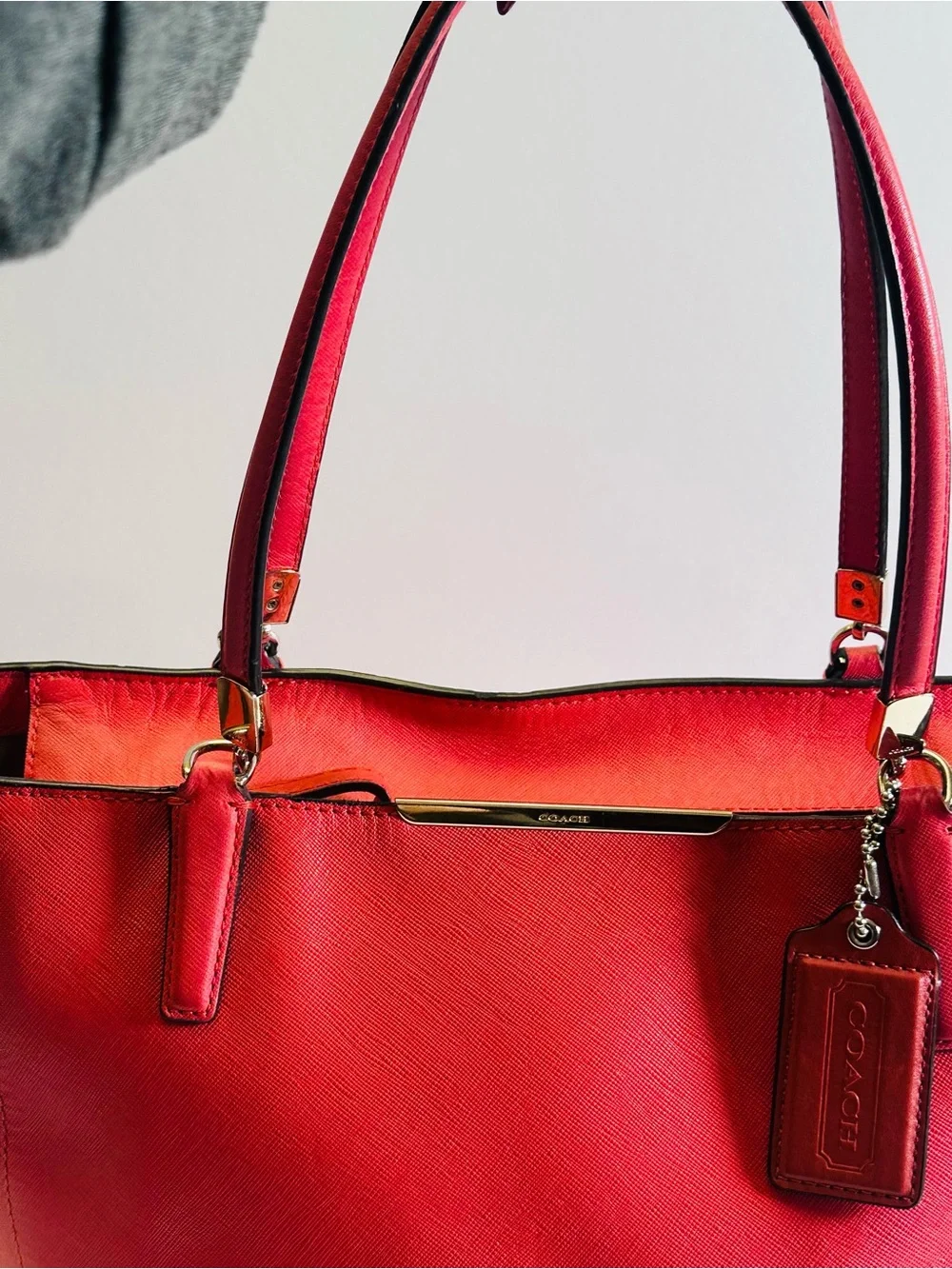 🔥 COACH PINK TOTE — CLASSIC STYLE Style 29002 GREAT RESTORATION PIECE AS IS